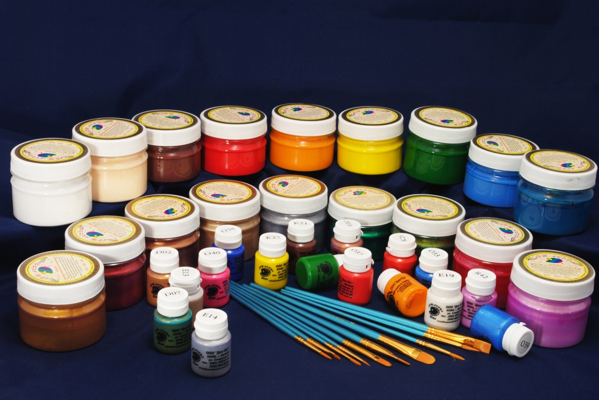 Акрилові фарби: склад, особливості, види